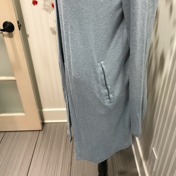 SZ SMALL & LARGE -SUPER SOFT OPEN CARDIGAN W HOOD - Picture 7 of 9